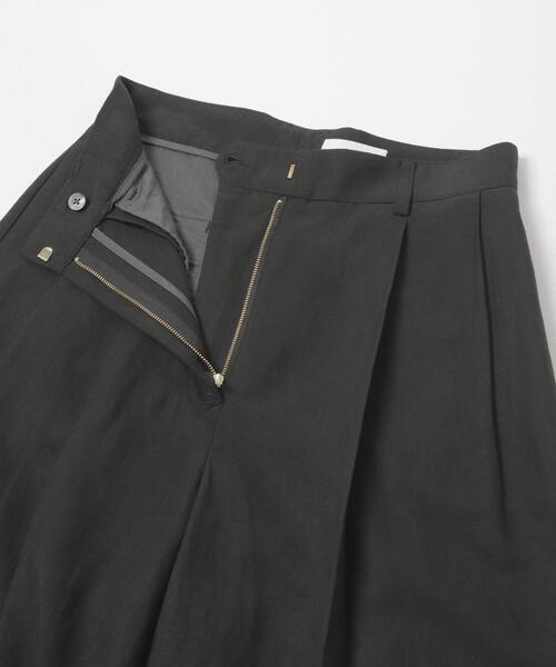 URBAN RESEARCH(アーバンリサーチ)の「new basic SILK LINEN HALF PANTS(その他パンツ・レディース・ホワイト/ブラック・38/36)」の7枚目の写真