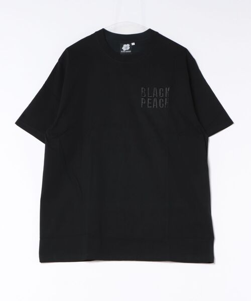 BLACK PEACH】プリント 半袖Tシャツ（Tシャツ/カットソー）｜BLACK