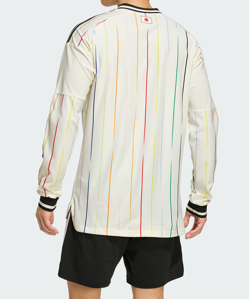 adidas（アディダス）の「adidas（アディダス）W-CUP 2026/27 JFA AWAY AUTHENTIC（Tシャツ/カットソー・メンズ・アイボリー・X-LARGE/LARGE/MEDIUM）」の3枚目の写真