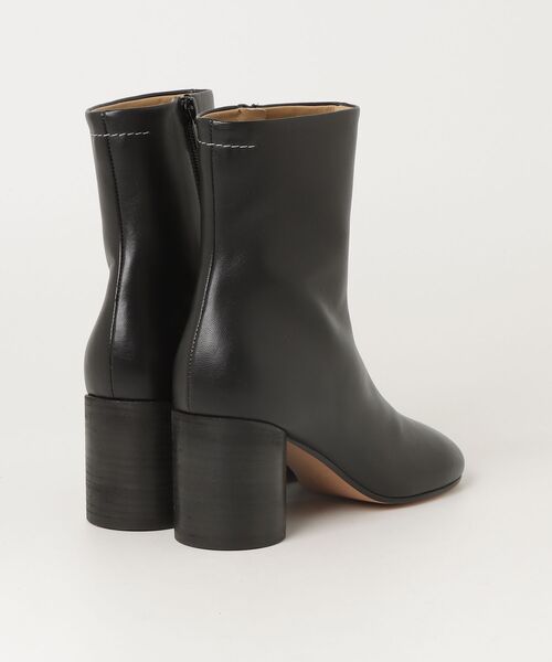 Maison Margiela（メゾンマルジェラ）の「MM6 MAISON MARGIELA / エムエムシックス メゾンマルジェラ：【レディース】ANKLE BOOT -7cmヒール-：S59WU0235-P3628[ANN]（ブーツ・レディース・ブラック・36.5）」の2枚目の写真