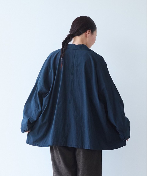 yuni(ユニ )の「washer R/Cotton tailored shirts(テーラードジャケット・レディース・ネイビー・FREE)」の15枚目の写真