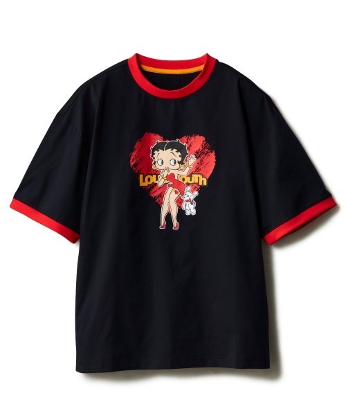 BETTY BOOP(ベティ・ブープ)の「【Loudmouth:ラウドマウス】ベティ・ブープ / BETTY BOOP コラボTシャツ(Tシャツ/カットソー・メンズ・ホワイト/ブラック・LARGE/X-LARGE/XX-LARGE/XXX-LARGE/MEDIUM)」の11枚目の写真