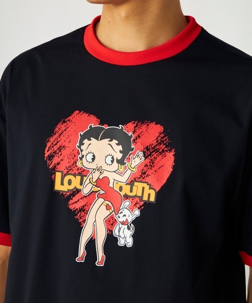 BETTY BOOP(ベティ・ブープ)の「【Loudmouth:ラウドマウス】ベティ・ブープ / BETTY BOOP コラボTシャツ(Tシャツ/カットソー・メンズ・ホワイト/ブラック・LARGE/X-LARGE/XX-LARGE/XXX-LARGE/MEDIUM)」の14枚目の写真