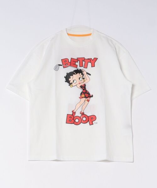 BETTY BOOP(ベティ・ブープ)の「【Loudmouth:ラウドマウス】ベティ・ブープ / BETTY BOOP コラボTシャツ(Tシャツ/カットソー・メンズ・ホワイト/ブラック・LARGE/X-LARGE/XX-LARGE/XXX-LARGE/MEDIUM)」の15枚目の写真