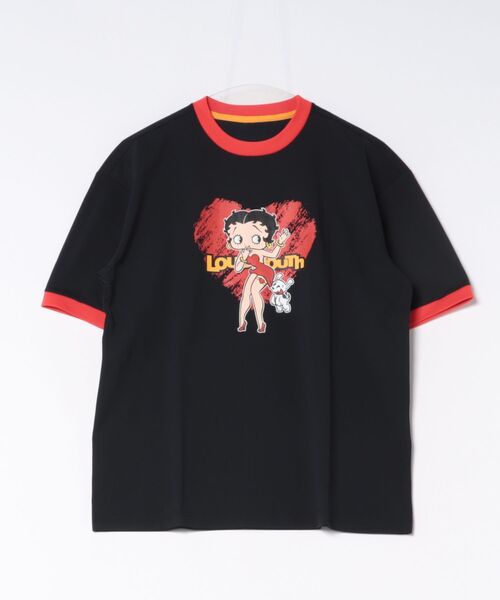 BETTY BOOP(ベティ・ブープ)の「【Loudmouth:ラウドマウス】ベティ・ブープ / BETTY BOOP コラボTシャツ(Tシャツ/カットソー・メンズ・ホワイト/ブラック・LARGE/X-LARGE/XX-LARGE/XXX-LARGE/MEDIUM)」の16枚目の写真