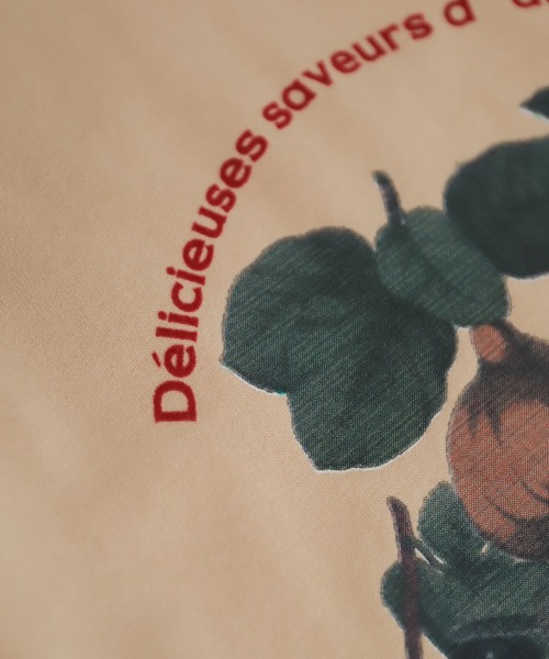 NOMBRE IMPAIR（ノンブルアンペール）の「フルーツフロッキープリント　長袖TEE（Tシャツ/カットソー・レディース・ホワイト/ベージュ・FREE）」の21枚目の写真