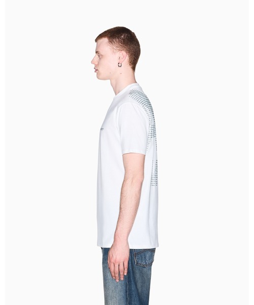 ARMANI EXCHANGE(アルマーニエクスチェンジ)の「【A|X アルマーニ エクスチェンジ】<ZOZO限定>バックグラフィック ロゴ レギュラーフィット 半袖クルーネックTシャツ/REGULAR(Tシャツ/カットソー・メンズ・オフホワイト/ダークグリーン・MEDIUM/LARGE/X-LARGE/XX-LARGE/X-SMALL/SMALL)」の9枚目の写真