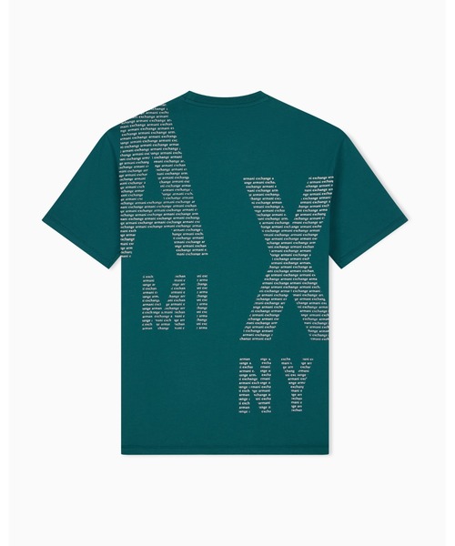 ARMANI EXCHANGE(アルマーニエクスチェンジ)の「【A|X アルマーニ エクスチェンジ】<ZOZO限定>バックグラフィック ロゴ レギュラーフィット 半袖クルーネックTシャツ/REGULAR(Tシャツ/カットソー・メンズ・オフホワイト/ダークグリーン・MEDIUM/LARGE/X-LARGE/XX-LARGE/X-SMALL/SMALL)」の6枚目の写真