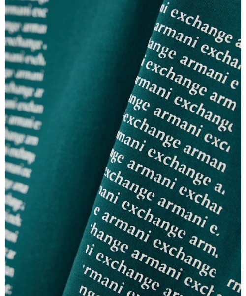 ARMANI EXCHANGE(アルマーニエクスチェンジ)の「【A|X アルマーニ エクスチェンジ】<ZOZO限定>バックグラフィック ロゴ レギュラーフィット 半袖クルーネックTシャツ/REGULAR(Tシャツ/カットソー・メンズ・オフホワイト/ダークグリーン・MEDIUM/LARGE/X-LARGE/XX-LARGE/X-SMALL/SMALL)」の7枚目の写真