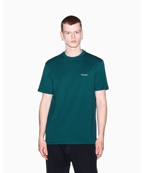 ARMANI EXCHANGE(アルマーニエクスチェンジ)の「【A|X アルマーニ エクスチェンジ】<ZOZO限定>バックグラフィック ロゴ レギュラーフィット 半袖クルーネックTシャツ/REGULAR(Tシャツ/カットソー・メンズ・オフホワイト/ダークグリーン・MEDIUM/LARGE/X-LARGE/XX-LARGE/X-SMALL/SMALL)」の12枚目の写真