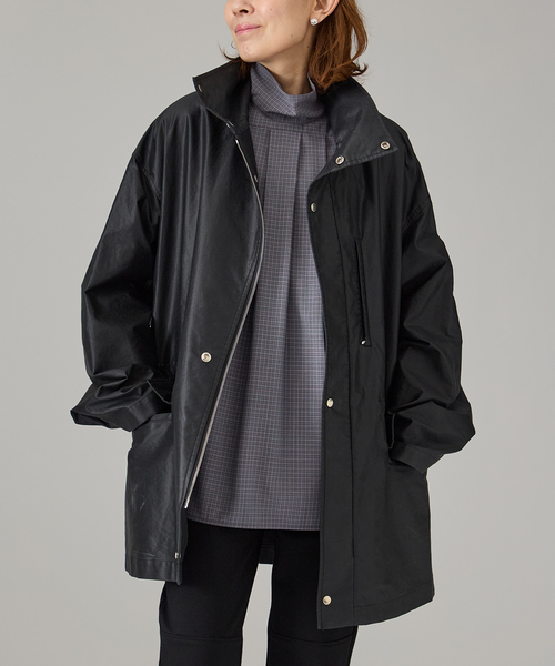 VERMEIL par iena(ヴェルメイユパーイエナ)の「BOWTE バウト Technical Cotton Field コート 261060006(その他アウター・レディース・ブラック・X-SMALL/SMALL)」の1枚目の写真