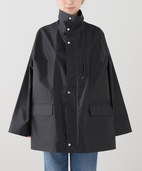 VERMEIL par iena(ヴェルメイユパーイエナ)の「BOWTE バウト Technical Cotton Field コート 261060006(その他アウター・レディース・ブラック・X-SMALL/SMALL)」の9枚目の写真