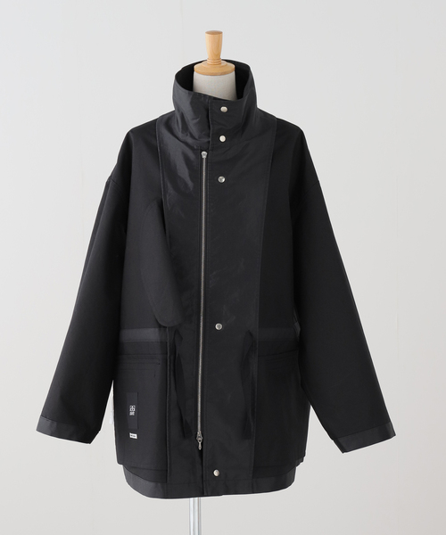 VERMEIL par iena(ヴェルメイユパーイエナ)の「BOWTE バウト Technical Cotton Field コート 261060006(その他アウター・レディース・ブラック・X-SMALL/SMALL)」の17枚目の写真