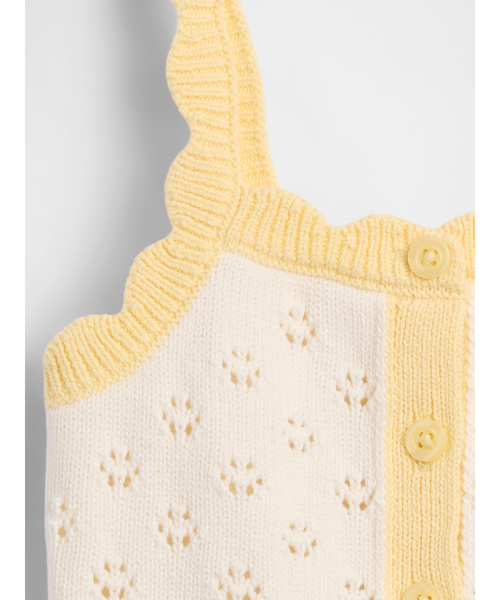 GAP(ギャップ)の「ポインテール カラーブロック ニットタンクトップ (幼児・ベビー)(ニット/セーター・キッズ・ブルー/アイボリー・105cm/110cm/100cm/90cm/80cm/70cm/95cm)」の7枚目の写真