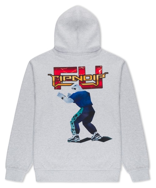 RIPNDIP(リップンディップ)の「FIGHT HOODIE(パーカー・メンズ・アッシュグレー・MEDIUM)」の1枚目の写真
