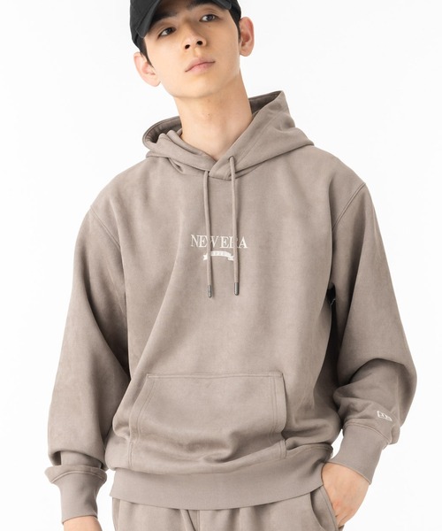 NEW ERA(ニューエラ)の「ニューエラ パーカー ポリスウェード(パーカー・メンズ・ブラック/グレー・L/M/S/XXL/XL)」の2枚目の写真