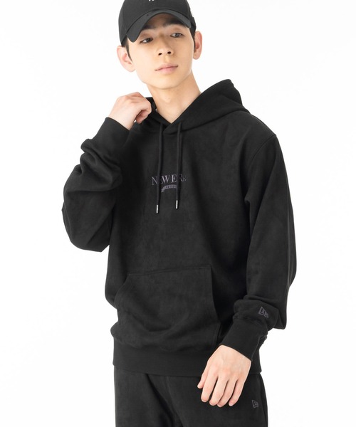 NEW ERA(ニューエラ)の「ニューエラ パーカー ポリスウェード(パーカー・メンズ・ブラック/グレー・L/M/S/XXL/XL)」の6枚目の写真