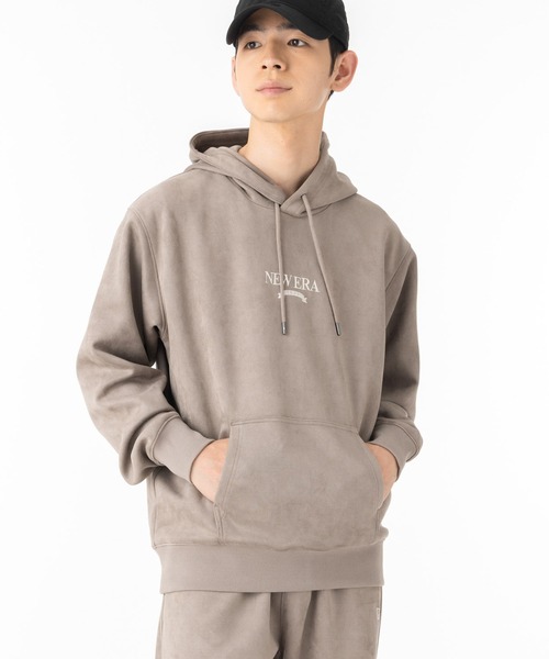 NEW ERA(ニューエラ)の「ニューエラ パーカー ポリスウェード(パーカー・メンズ・ブラック/グレー・L/M/S/XXL/XL)」の19枚目の写真