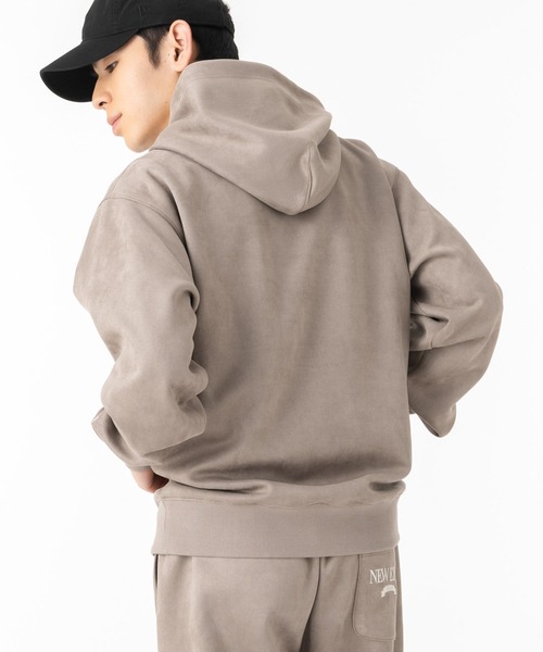 NEW ERA(ニューエラ)の「ニューエラ パーカー ポリスウェード(パーカー・メンズ・ブラック/グレー・L/M/S/XXL/XL)」の22枚目の写真