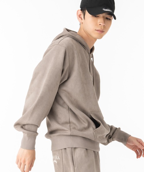 NEW ERA(ニューエラ)の「ニューエラ パーカー ポリスウェード(パーカー・メンズ・ブラック/グレー・L/M/S/XXL/XL)」の21枚目の写真