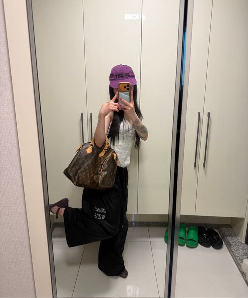 THE MYSTERIOUS HOTEL（ザミステリアスホテル）の「PATCH PARACHUTE PT [BLACK]（その他パンツ・レディース・その他・FREE）」の7枚目の写真