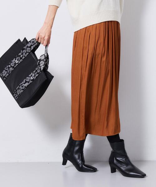Reflect(リフレクト)の「【手洗い可】スカーチョパンツ(その他パンツ・レディース・ネイビー/ブラウン系その他/レンガ・00)」の1枚目の写真