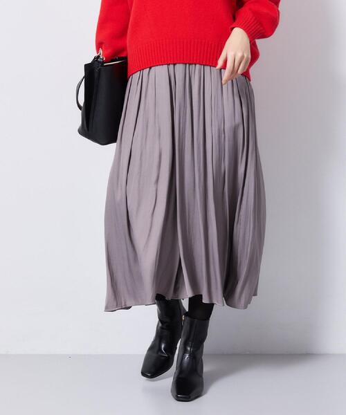 Reflect(リフレクト)の「【手洗い可】スカーチョパンツ(その他パンツ・レディース・ネイビー/ブラウン系その他/レンガ・00)」の5枚目の写真