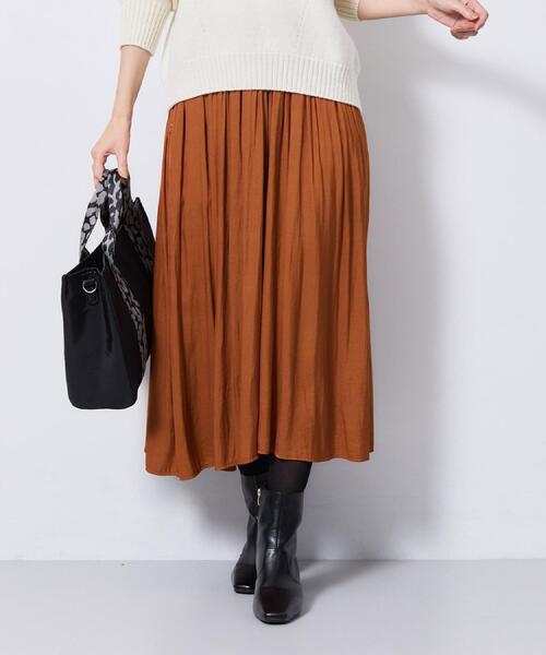 Reflect(リフレクト)の「【手洗い可】スカーチョパンツ(その他パンツ・レディース・ネイビー/ブラウン系その他/レンガ・00)」の15枚目の写真