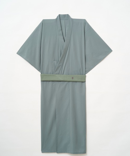 和ROBE(ワローブ)の「2026夏 COOLDOTS YUKATA(浴衣・メンズ・ブラック/ミント・3/2)」の2枚目の写真