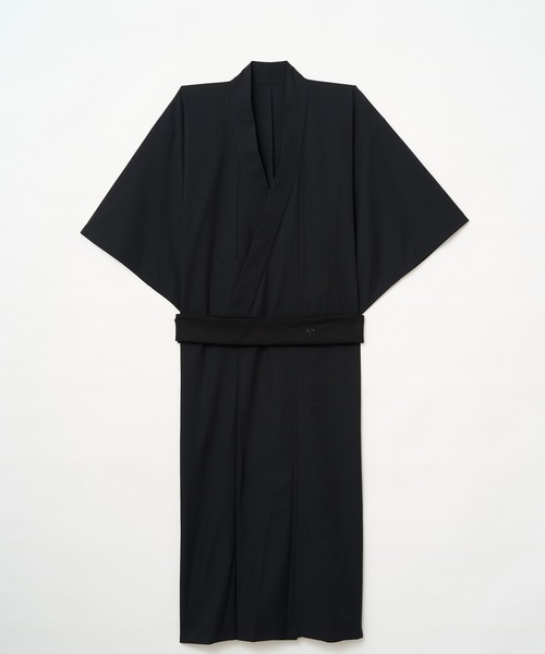 和ROBE(ワローブ)の「2026夏 COOLDOTS YUKATA(浴衣・メンズ・ブラック/ミント・3/2)」の1枚目の写真