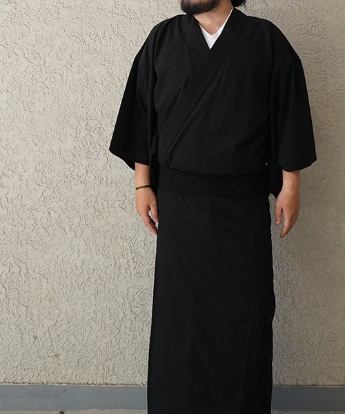 和ROBE(ワローブ)の「2026夏 COOLDOTS YUKATA(浴衣・メンズ・ブラック/ミント・3/2)」の5枚目の写真