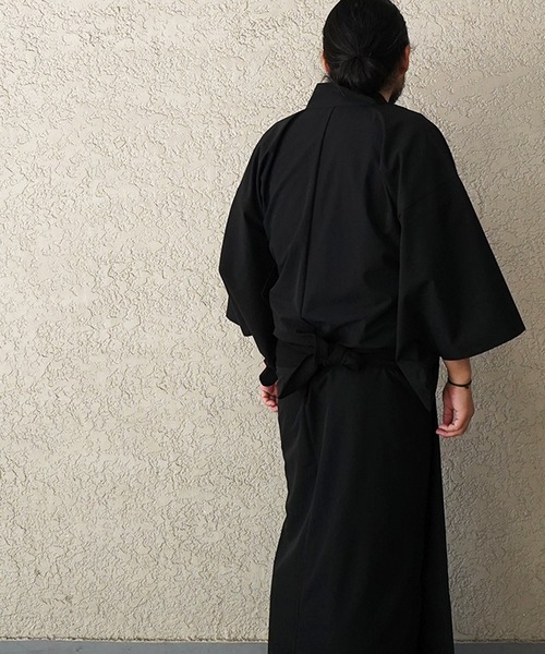 和ROBE(ワローブ)の「2026夏 COOLDOTS YUKATA(浴衣・メンズ・ブラック/ミント・3/2)」の6枚目の写真