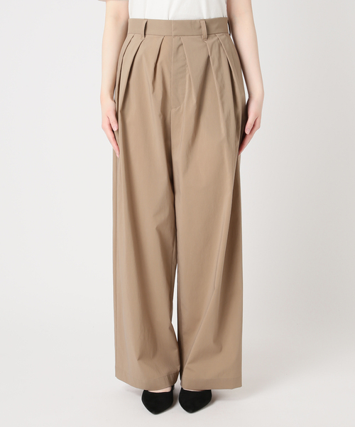 journal standard L'essage(ジャーナルスタンダードレサージュ)の「《追加/撥水/UVカット/手洗い可》WATER REPELLENT/UVカットパンツ(スラックス・レディース・グレー/ベージュ/ブラック・36/38)」の17枚目の写真