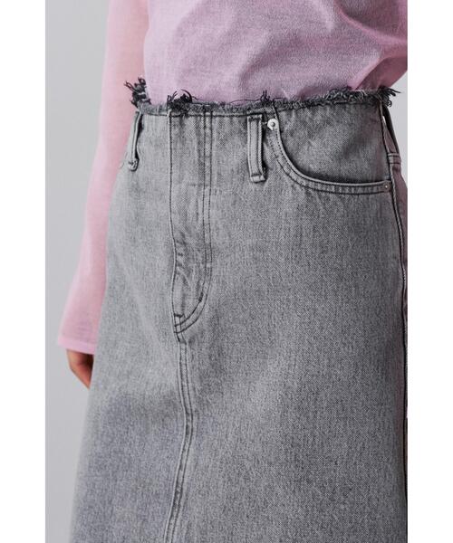 YLEVE(イレーヴ)の「YLEVE / 13.5oz DENIM SKIRT FADE(デニムスカート・レディース・ブルー/ブラック・2/1/0)」の15枚目の写真