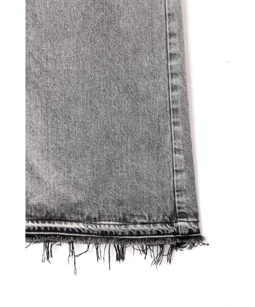 YLEVE(イレーヴ)の「YLEVE / 13.5oz DENIM SKIRT FADE(デニムスカート・レディース・ブルー/ブラック・2/1/0)」の7枚目の写真