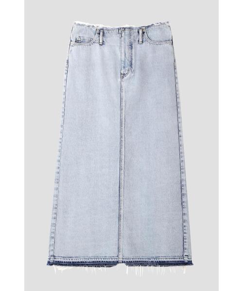 YLEVE(イレーヴ)の「YLEVE / 13.5oz DENIM SKIRT FADE(デニムスカート・レディース・ブルー/ブラック・2/1/0)」の18枚目の写真