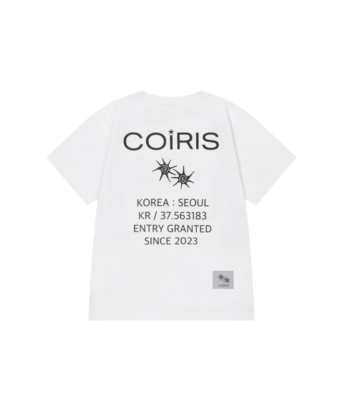 COIRIS（コイリス）の「ソウルシティアーカイブ 半袖Tシャツ (2カラー)（Tシャツ/カットソー・レディース・ブラック/ホワイト・FREE）」の2枚目の写真