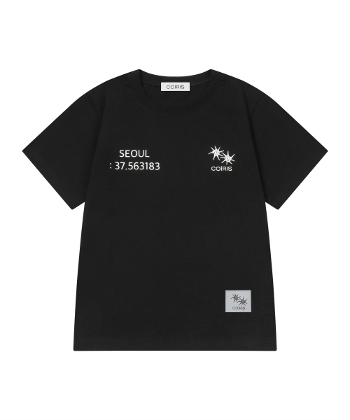 COIRIS（コイリス）の「ソウルシティアーカイブ 半袖Tシャツ (2カラー)（Tシャツ/カットソー・レディース・ブラック/ホワイト・FREE）」の10枚目の写真