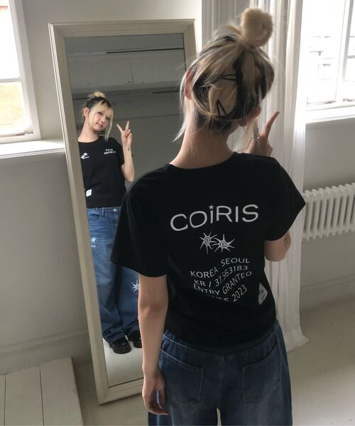 COIRIS（コイリス）の「ソウルシティアーカイブ 半袖Tシャツ (2カラー)（Tシャツ/カットソー・レディース・ブラック/ホワイト・FREE）」の16枚目の写真