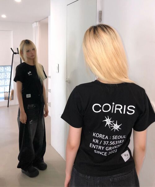 COIRIS（コイリス）の「ソウルシティアーカイブ 半袖Tシャツ (2カラー)（Tシャツ/カットソー・レディース・ブラック/ホワイト・FREE）」の17枚目の写真