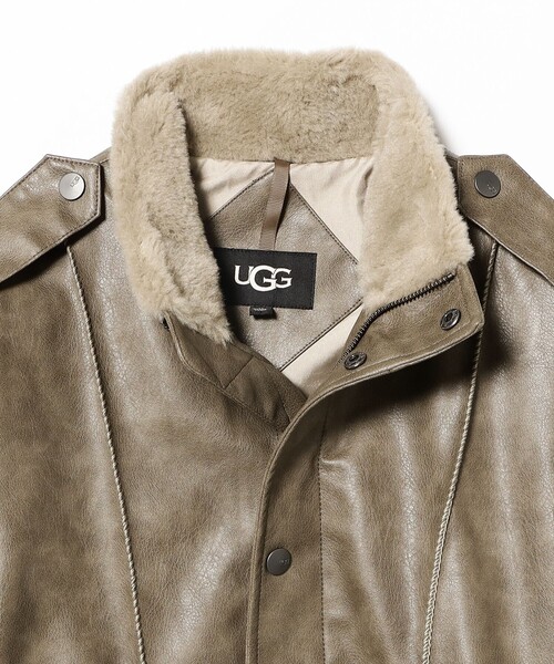 Ray BEAMS(レイビームス)の「UGG(R) / Tiernan Jacket(ブルゾン・レディース・グレー・X-SMALL)」の3枚目の写真