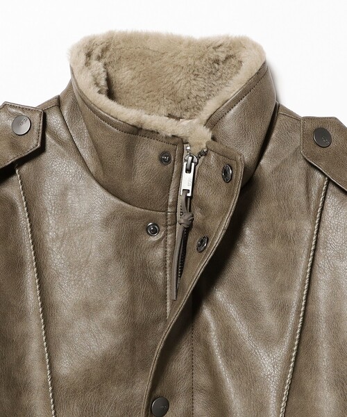 Ray BEAMS(レイビームス)の「UGG(R) / Tiernan Jacket(ブルゾン・レディース・グレー・X-SMALL)」の4枚目の写真