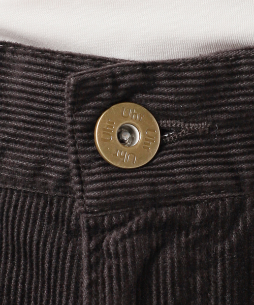 Uhr（ウーア）の「Uhr/ウーア Wide Corduroy Pants パンツ（その他パンツ・レディース・ネイビー/ブラウン・36/38）」の9枚目の写真