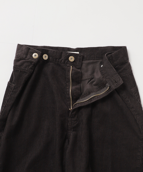 Uhr（ウーア）の「Uhr/ウーア Wide Corduroy Pants パンツ（その他パンツ・レディース・ネイビー/ブラウン・36/38）」の11枚目の写真