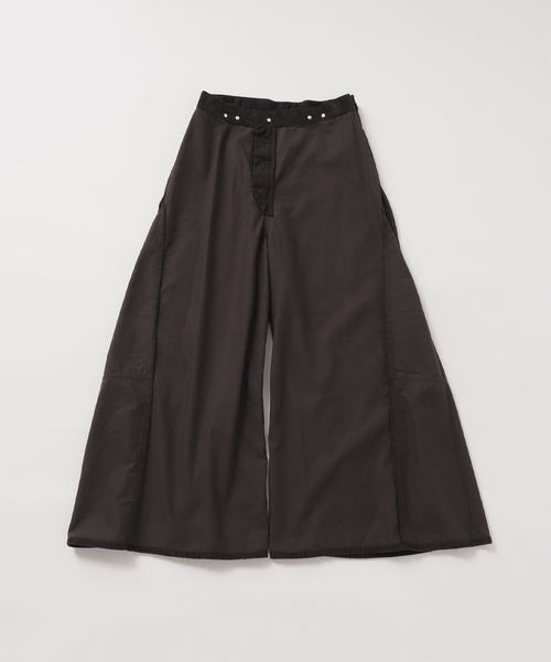 Uhr（ウーア）の「Uhr/ウーア Wide Corduroy Pants パンツ（その他パンツ・レディース・ネイビー/ブラウン・36/38）」の12枚目の写真