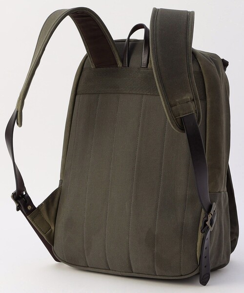 FILSON(フィルソン)の「FILSON/フィルソン Journeyman Backpack/ジャーニーマン バックパック(バックパック/リュック・メンズ・オリーブ・ONE SIZE)」の3枚目の写真