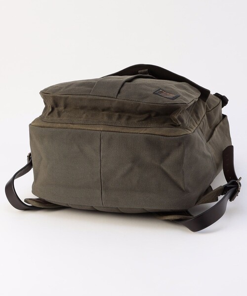 FILSON(フィルソン)の「FILSON/フィルソン Journeyman Backpack/ジャーニーマン バックパック(バックパック/リュック・メンズ・オリーブ・ONE SIZE)」の4枚目の写真