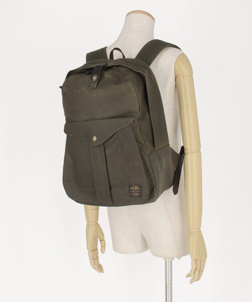 FILSON(フィルソン)の「FILSON/フィルソン Journeyman Backpack/ジャーニーマン バックパック(バックパック/リュック・メンズ・オリーブ・ONE SIZE)」の10枚目の写真