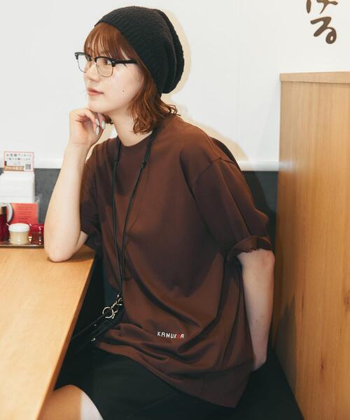 Collaboration URBAN RESEARCH(コラボレーションアーバンリサーチ)の「KAMUKURA×UR T-SHIRTS Bowls(Tシャツ/カットソー・メンズ・ホワイト/チャコールグレー/ホワイト系その他/レッド/ブラウン・LARGE/MEDIUM/SMALL)」の4枚目の写真
