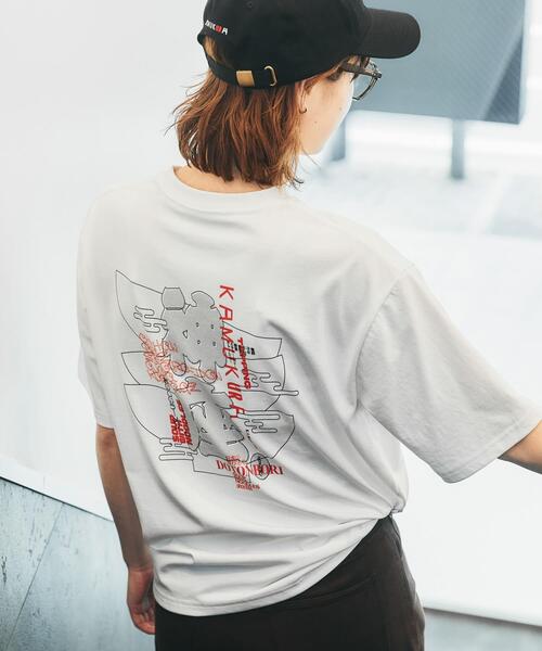 Collaboration URBAN RESEARCH(コラボレーションアーバンリサーチ)の「KAMUKURA×UR T-SHIRTS Bowls(Tシャツ/カットソー・メンズ・ホワイト/チャコールグレー/ホワイト系その他/レッド/ブラウン・LARGE/MEDIUM/SMALL)」の2枚目の写真